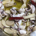 かるめ焼's cooksnap of when they made やりイカとエリンギの、簡単アヒージョ.