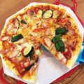 yurari♪'s cooksnap of when they made サックリ☆生地うまっ！１時間でピザ.