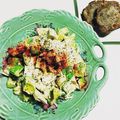 ★★もふもふ★★'s cooksnap of when they made 蒸し鶏とアボカドの胡桃サラダ。.