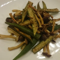 ☆baobab☆'s cooksnap of when they made 簡単！オクラときのこのバター醤油.