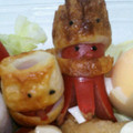 ♡にゃあな♡'s cooksnap of when they made 簡単 キャラ弁 おかず ちくわタコ星人①.