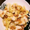 asakorai's cooksnap of when they made キャベツ大量消費！坦々キャベツ.