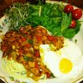 ダッフィーニーうに's cooksnap of when they made 真夏の夜のインディアンカレースパゲティ.
