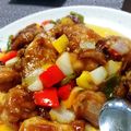 yuming0826's cooksnap of when they made 鶏肉のピリ辛炒め　パプリカでカラフル.