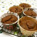 赤い電話's cooksnap of when they made しっとりチョコココアマフィン.