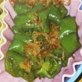 きなこモッチい's cooksnap of when they made お弁当に♪レンジでピーマンおかか和え.