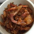 coco1981's cooksnap of when they made 甘えび頭でエビ煎餅風～♪.
