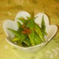 おたまっち's cooksnap of when they made モロッコいんげんの炒めもの*生姜醤油*.