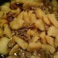 クックるん☆戦隊's cooksnap of when they made ♪牛肉とこんにゃくの煮物♪.