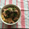 syaron1982's cooksnap of when they made スパム®の友だち丼（卵とじ丼）.