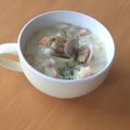 宮ちゃんママ's cooksnap of when they made とろ〜り濃厚☆豆乳クラムチャウダー.