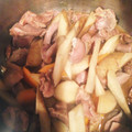 akiko13's cooksnap of when they made 超簡単おつまみ☆砂肝とごぼうの照り煮.