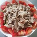 こめりーな's cooksnap of when they made 炒め春菊のしゃぶしゃぶ豚バラ巻き.