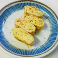 taako1552's cooksnap of when they made 桜えびと青海苔のほんのり甘い☆卵焼き.