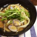 ＊marble＊'s cooksnap of when they made あさりのあっさりうどん♪.