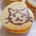 まいケる's cooksnap of when they made ♡ポムポムプリンの南瓜餡どら焼き♡.