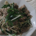 やまりんこ's cooksnap of when they made 簡単♪ 豚肉 ニラ もやしの 野菜炒め！.