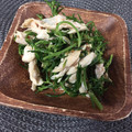 105♡'s cooksnap of when they made ♪おかひじきとササミの粒マスタード和え♪.