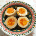 ♡♥♡たんちゅ♡♥♡'s cooksnap of when they made すき焼きのタレで作る味付け卵.