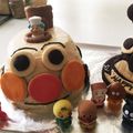 cocokeinoa's cooksnap of when they made 「アンパンマン号」のバースデーケーキ.