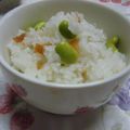 ここみ☆ゆりあママ's cooksnap of when they made 枝豆と梅肉の混ぜご飯.