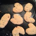 キロとヒカルママ's cooksnap of when they made ピーナッツバター＆チョコレートクッキー.