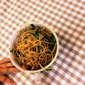 satomif's cooksnap of when they made 給食menu＊中華焼きそば.