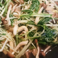 フランボワーズ415's cooksnap of when they made もう一品、簡単！★水菜とお揚げの煮びたし.