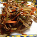 hoopin's cooksnap of when they made 豚肉とピーマンの塩昆布炒め.