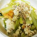 ユーロン's cooksnap of when they made 豆腐と小松菜ツナの速攻炒め☆薄アゲ入り.