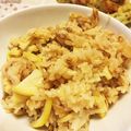 hinauri's cooksnap of when they made 炊飯器一つで☆筍ごはん☆.