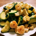 yuukaa21's cooksnap of when they made エビの野菜オイマヨ炒め.