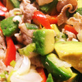オリーブママ☆'s cooksnap of when they made とろける♪アボカドと豚肉の和風マヨ炒め.