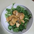 ランランフクちゃん's cooksnap of when they made エリンギと水菜のシャキシャキサラダ.