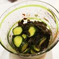 sora＆mayu's cooksnap of when they made わかめとキュウリのピリ辛酢の物.
