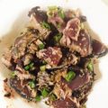 よこ♡'s cooksnap of when they made カツオのたたきのユッケ風.