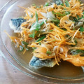 こてたす's cooksnap of when they made 揚げない鯵の即席南蛮漬け.