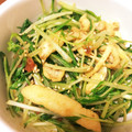 Maaooo's cooksnap of when they made 水菜とお揚げの梅おかかあえ.