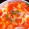 エプロンきよ葉's cooksnap of when they made トマト缶でマカロニ入りミネストローネ.