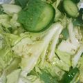 いぐっちゃん☆'s cooksnap of when they made こんにゃくとキャベツのごま油サラダ.