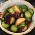 ルナＰボール's cooksnap of when they made ♡きゅうりとタコの酢の物♡.
