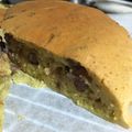 たぬとん's cooksnap of when they made ホットケーキミックスであずき抹茶ケーキ.