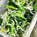 はなにょ's cooksnap of when they made ほうれん草とちりめんの和え物.