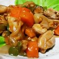 さとうみお's cooksnap of when they made 蒸し焼きでかんたん！胡桃入り酢鶏.