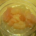 Lila's cooksnap of when they made グレープフルーツのゼリー（寒天）.