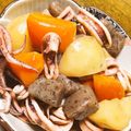 misamisa08's cooksnap of when they made じゃがいもとイカの煮物.