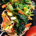 yosi0720's cooksnap of when they made うちのナムル.
