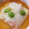 moncici's cooksnap of when they made 熱々銀あんかけをかけて、豆腐の山芋蒸し。.