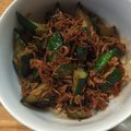 てん＊てん's cooksnap of when they made シンプルおいしい！きゅうりの桜えび炒め.