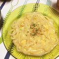 Cookじゃす's cooksnap of when they made 超簡単うどんカルボナーラ.